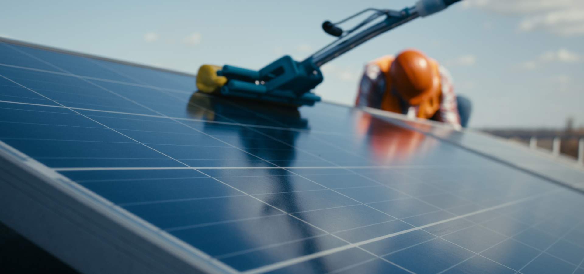 Service de nettoyage de panneau solaire dans le secteur de Rodez